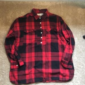 Old Navy maternity flannel